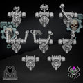 Backpacks Bits Set - Metal Warriors (set of 30)