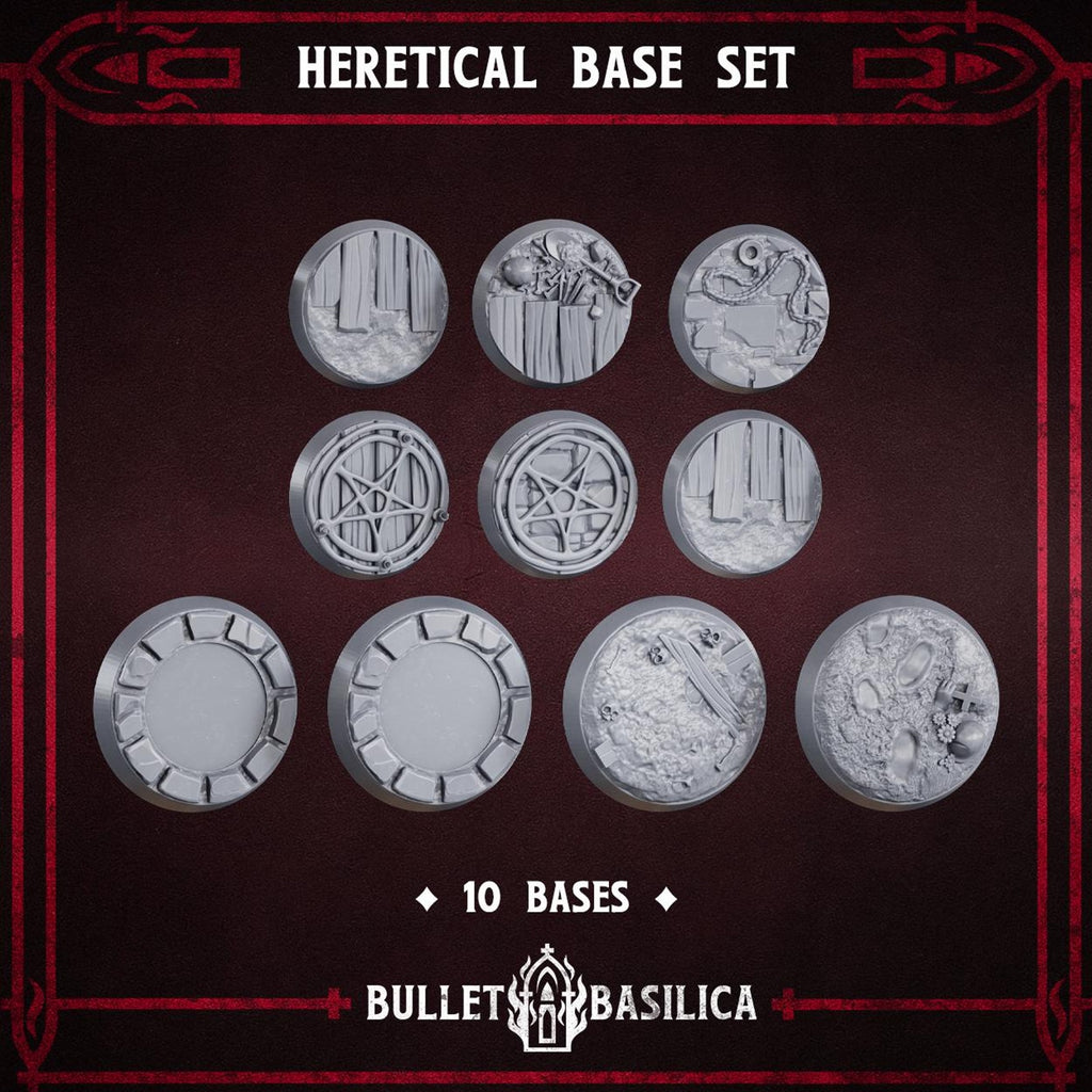 Heretical Bases (25mm - set of 20)