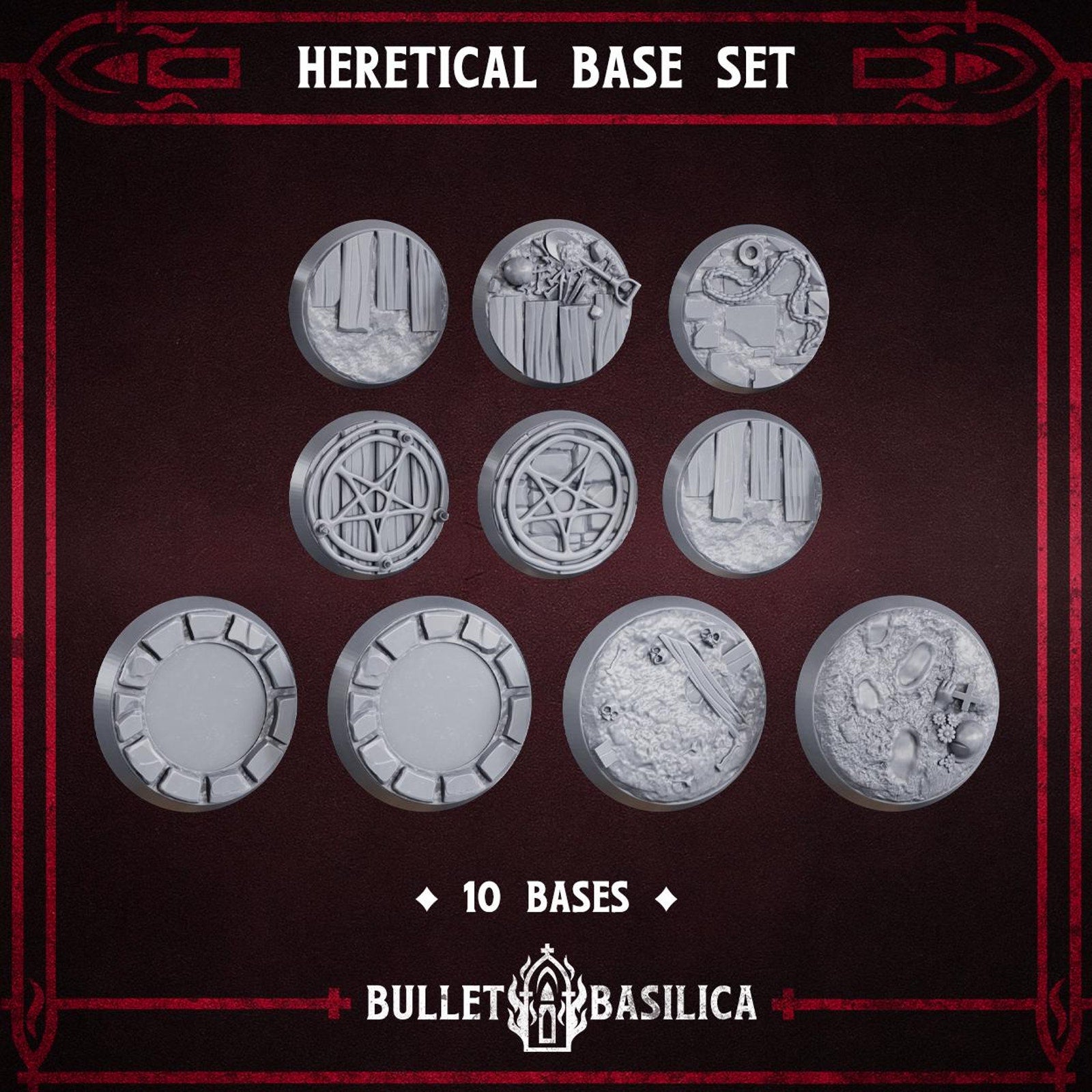 Heretical Bases (25mm - set of 20)