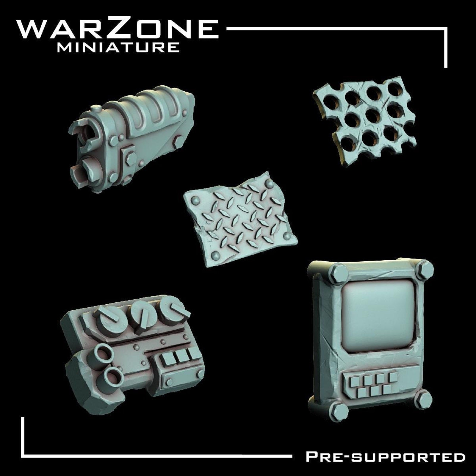 Scraplands Kitbash Vol. 5 (50 pieces)