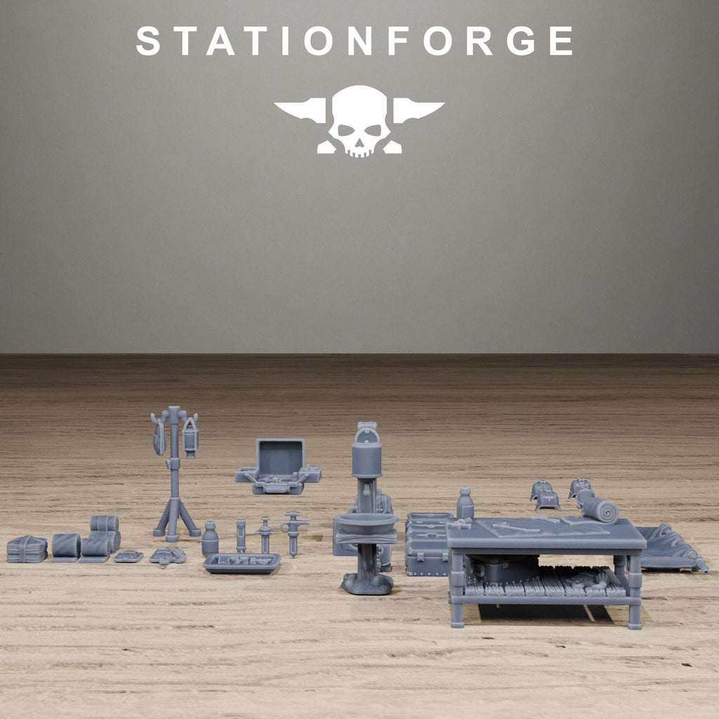 Grim Guard medical bits