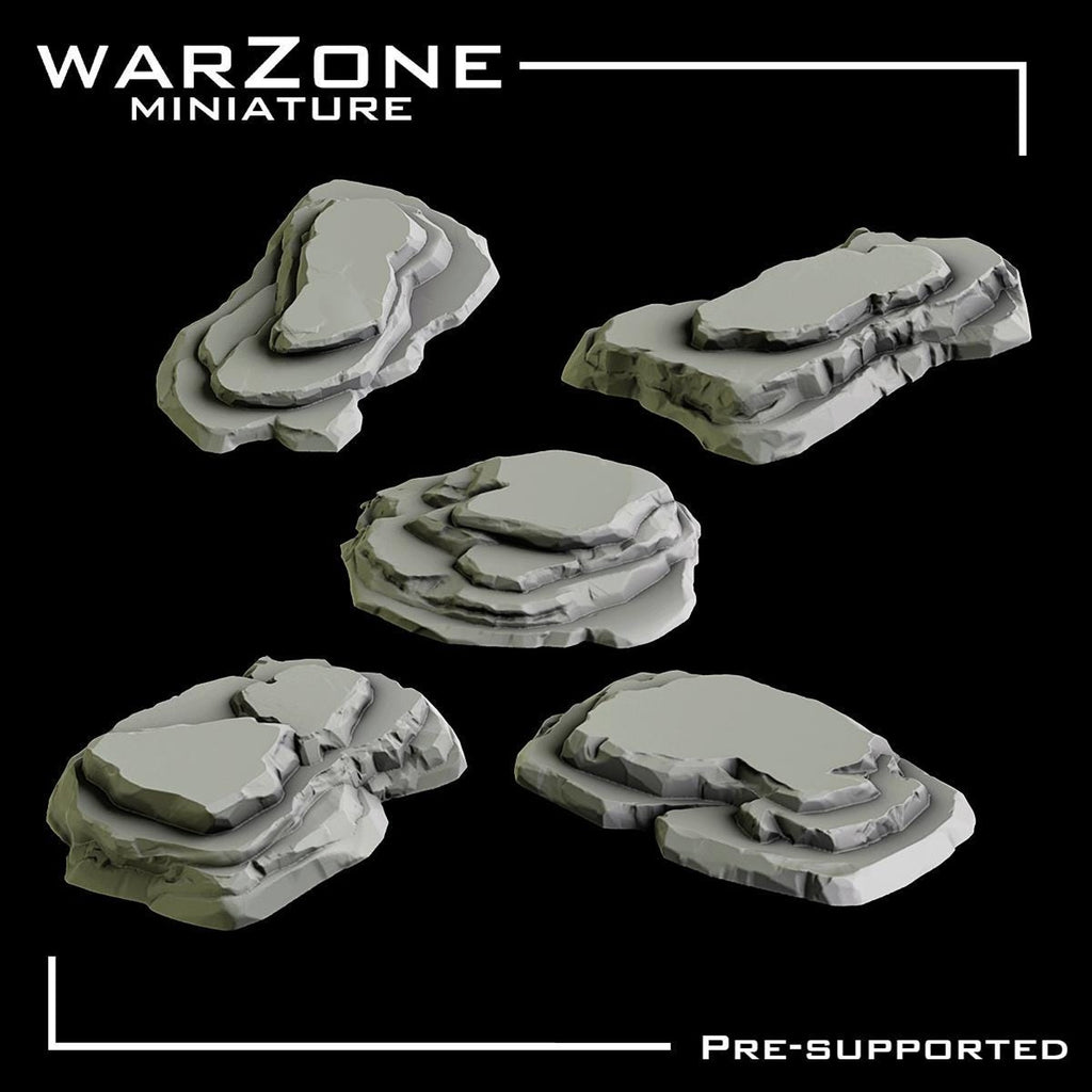 Rocks basing bits Vol. 06 (50 pieces)