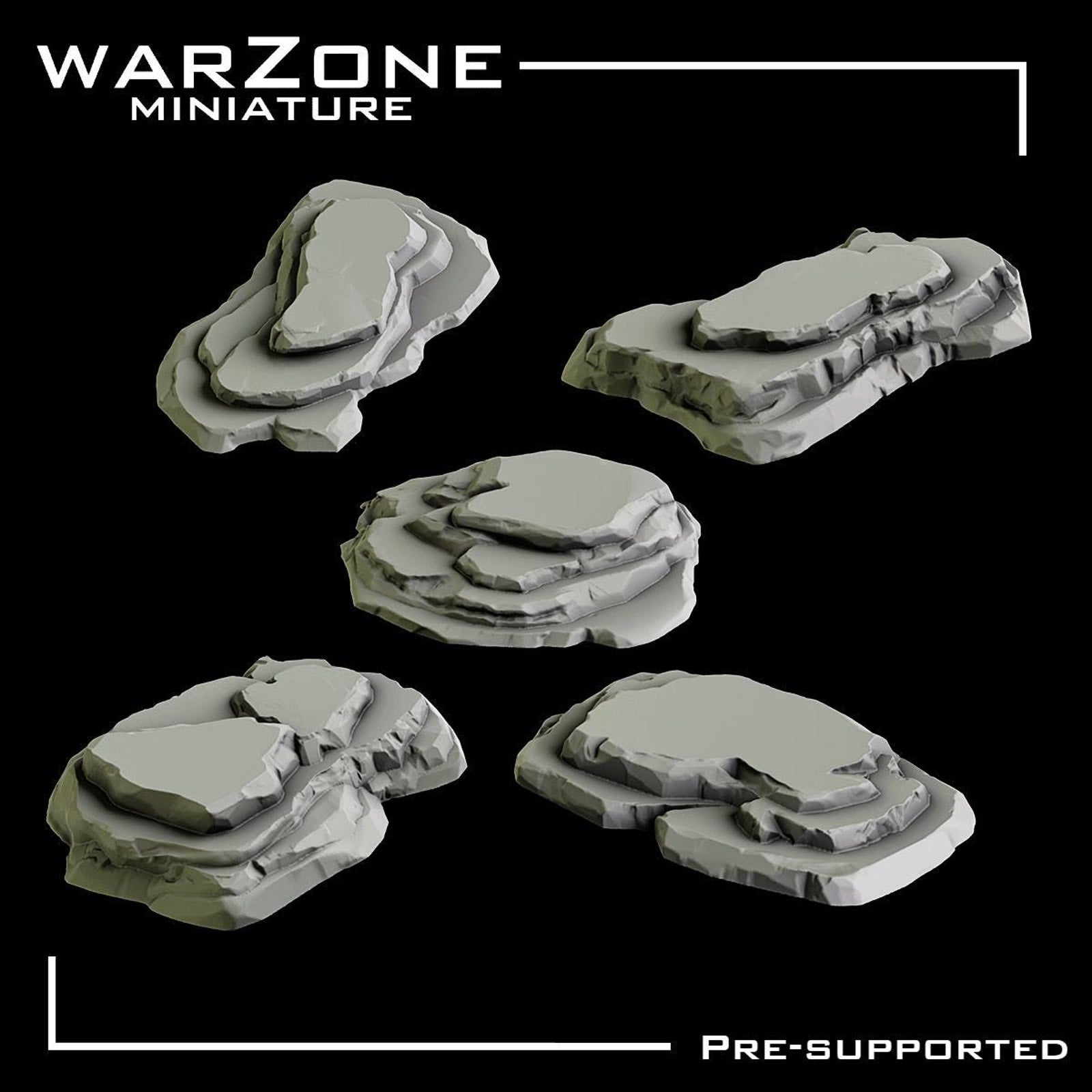Rocks basing bits Vol. 06 (50 pieces)