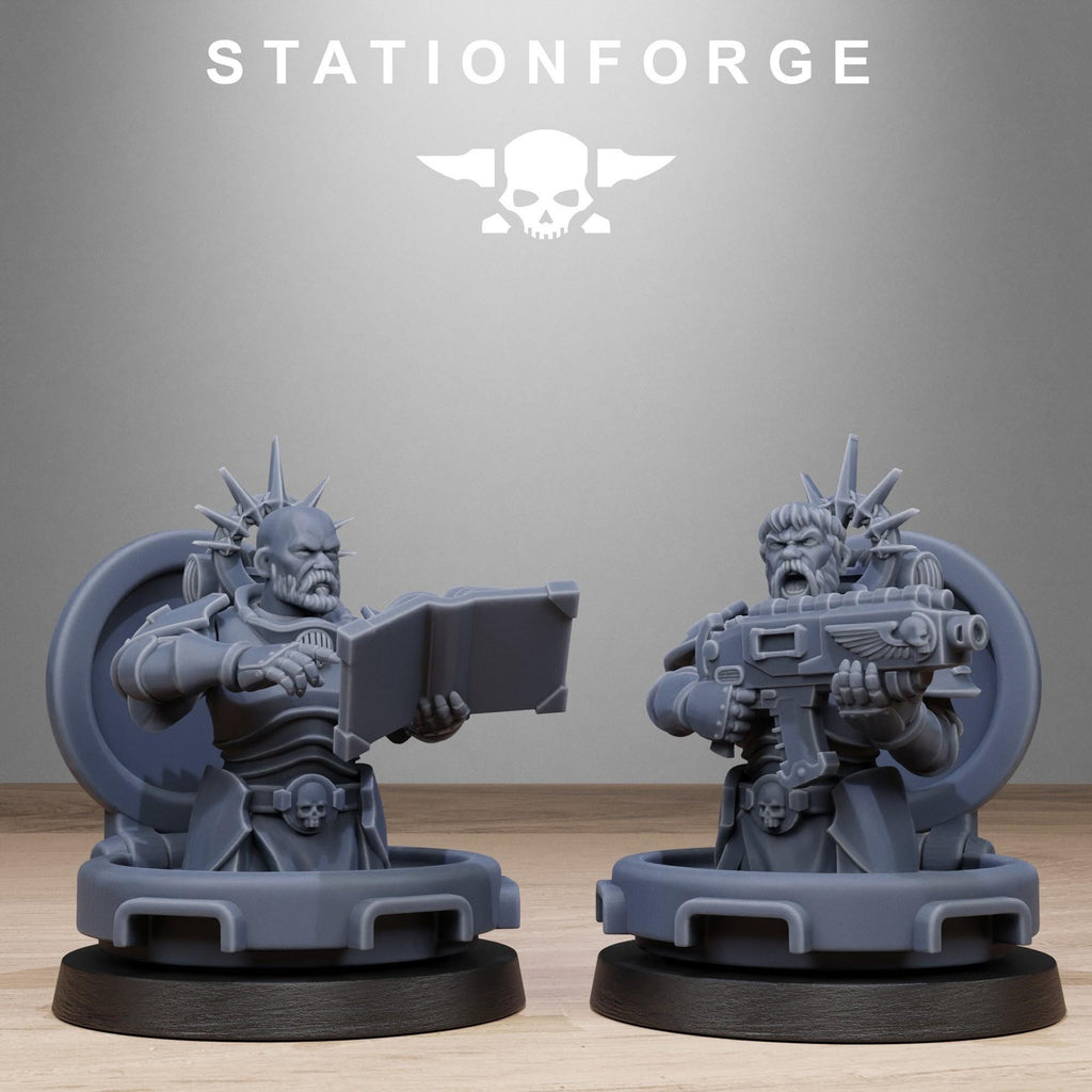 Tank Commanders - figures only, no hatches