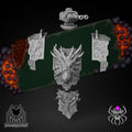 Decorative Panels Fire Lizard Ancient Hammer Fighter (not full model)