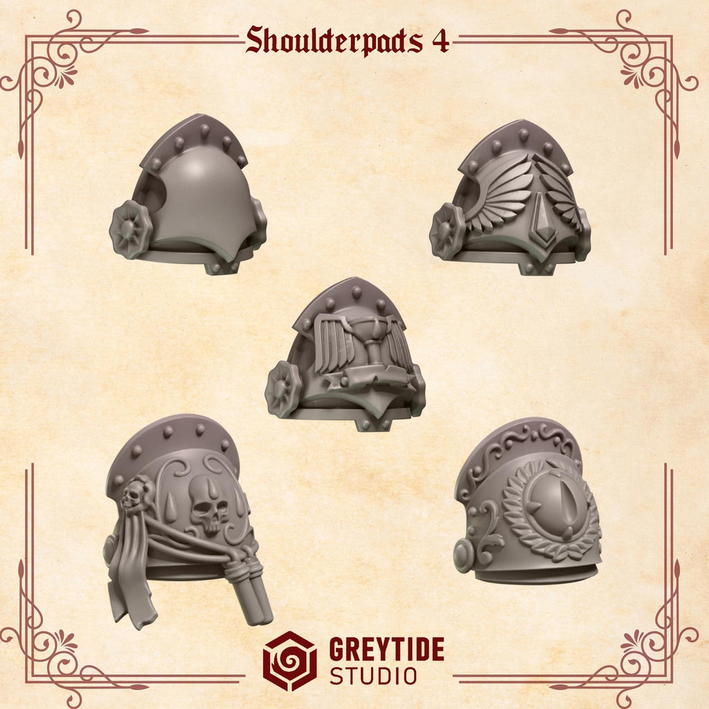 Shoulder Bits Set - Crimson Lords (set of 50)