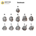 Shoulder Bits Set - Big Armor Cursed Company (set of 50)