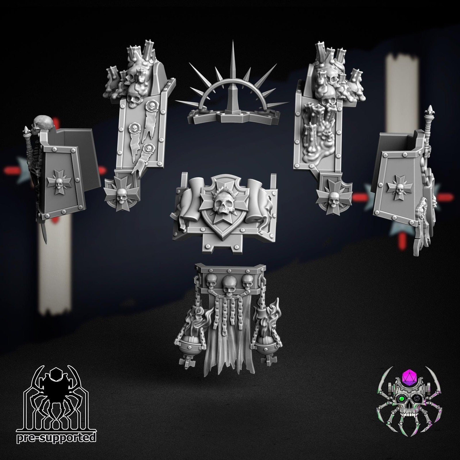 Decorative Panels Protector of Eternal Order (not full model)