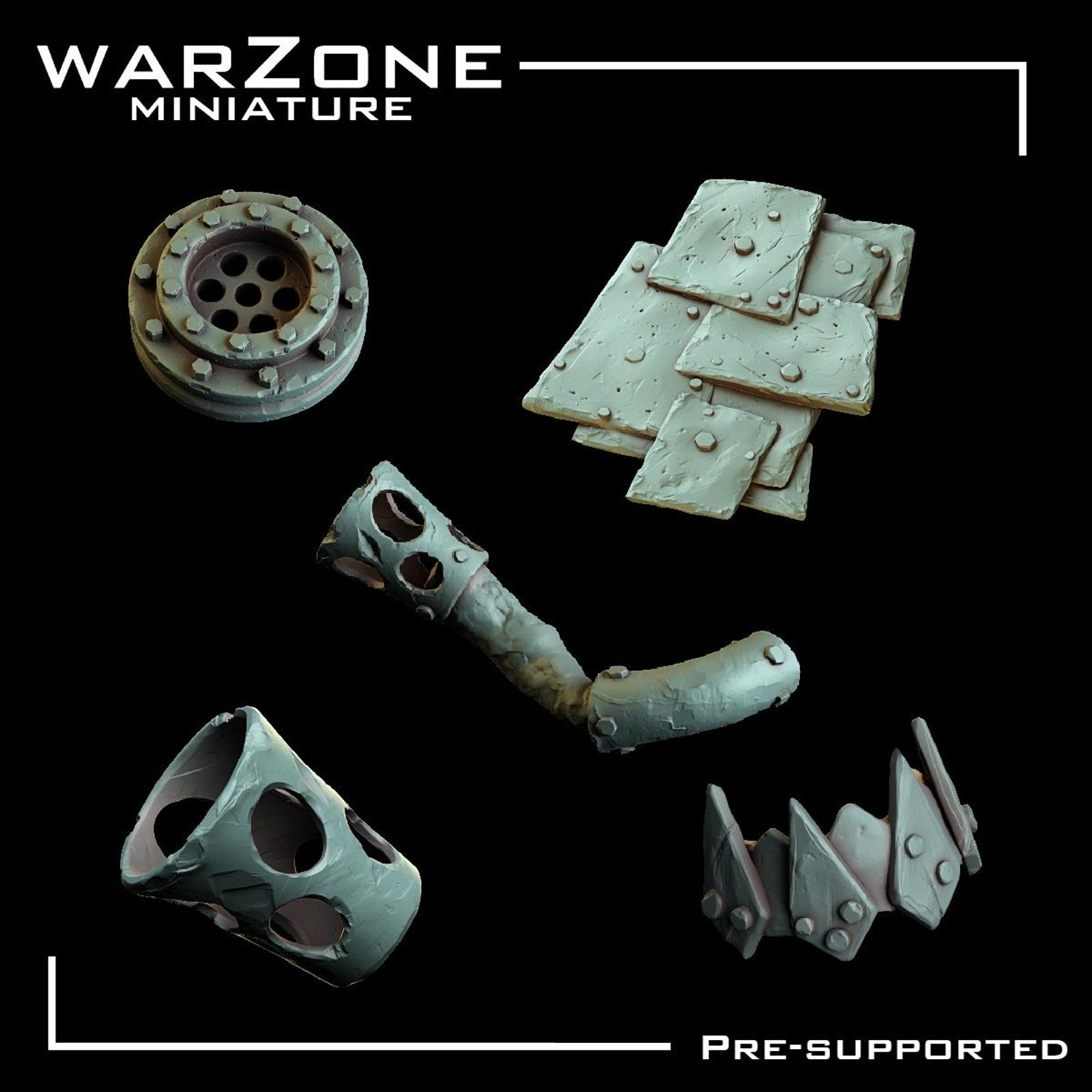 Scraplands Kitbash Vol. 2 (50 pieces)