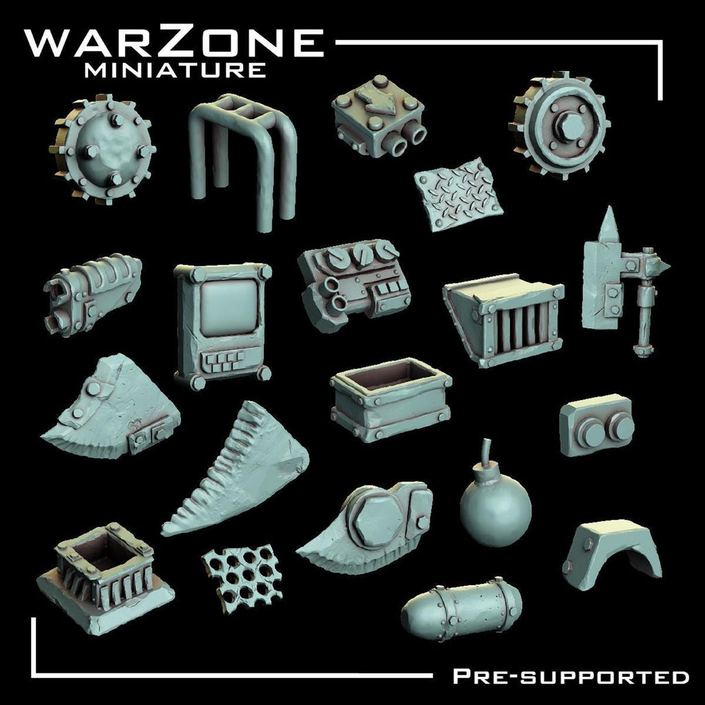 Scraplands Kitbash Vol. 5 (50 pieces)