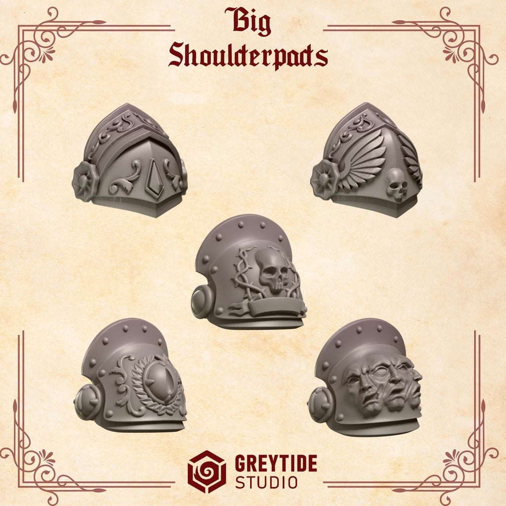 Shoulder Bits Set - Crimson Lords (set of 50)