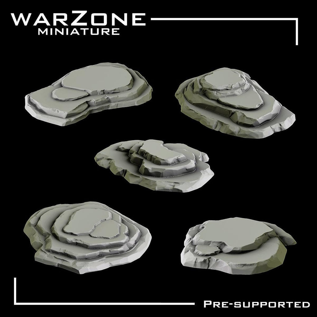 Rocks basing bits Vol. 06 (50 pieces)
