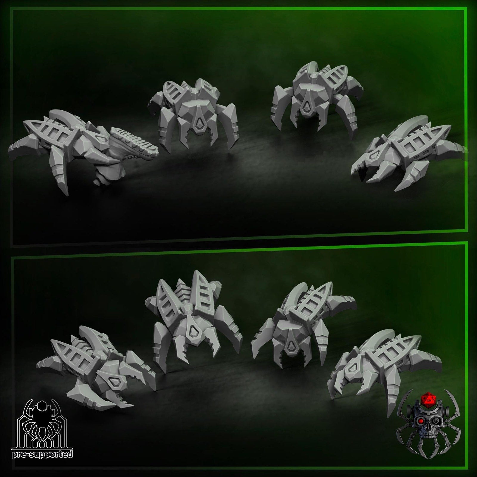 Metal Born Grinder Beetles