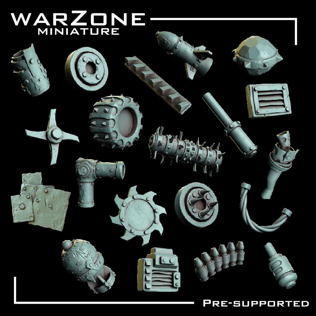 Scraplands Kitbash Vol. 1 (50 pieces)