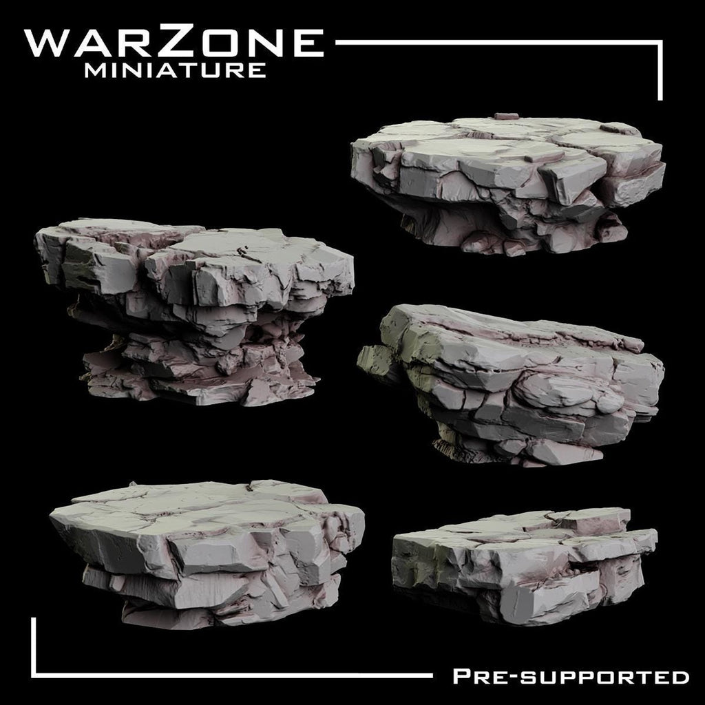 Rocks basing bits Vol. 05 (50 pieces)