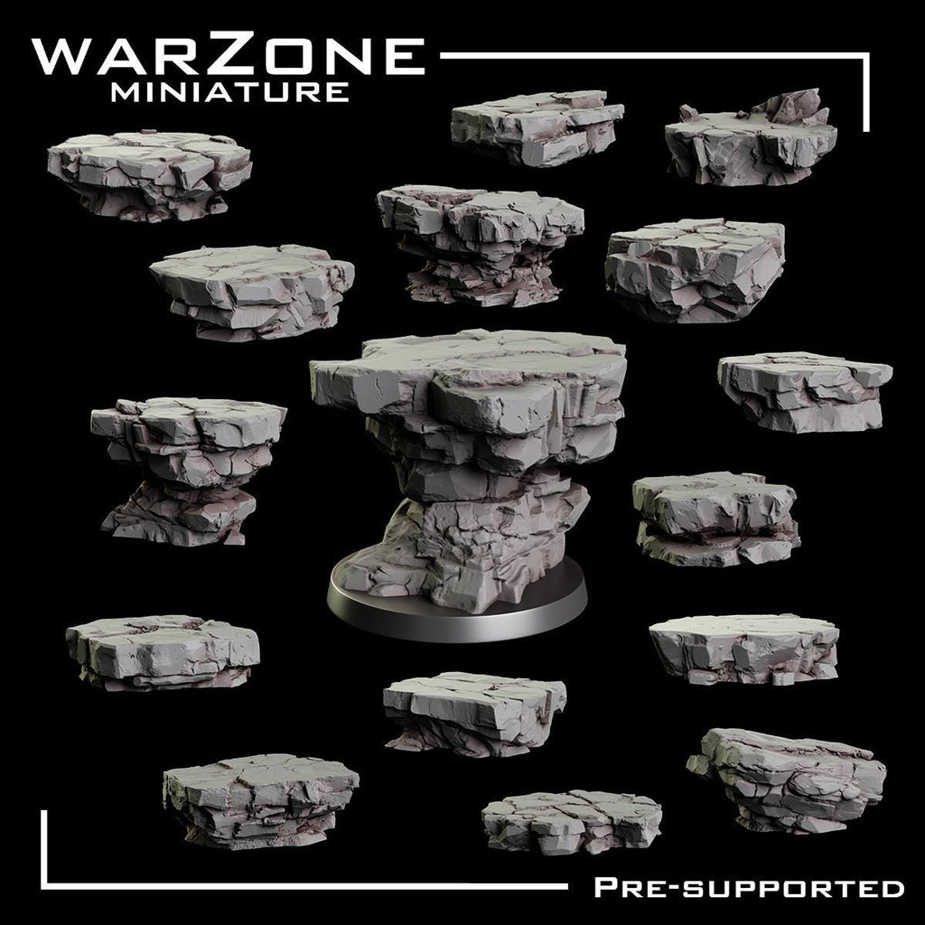 Rocks basing bits Vol. 05 (50 pieces)