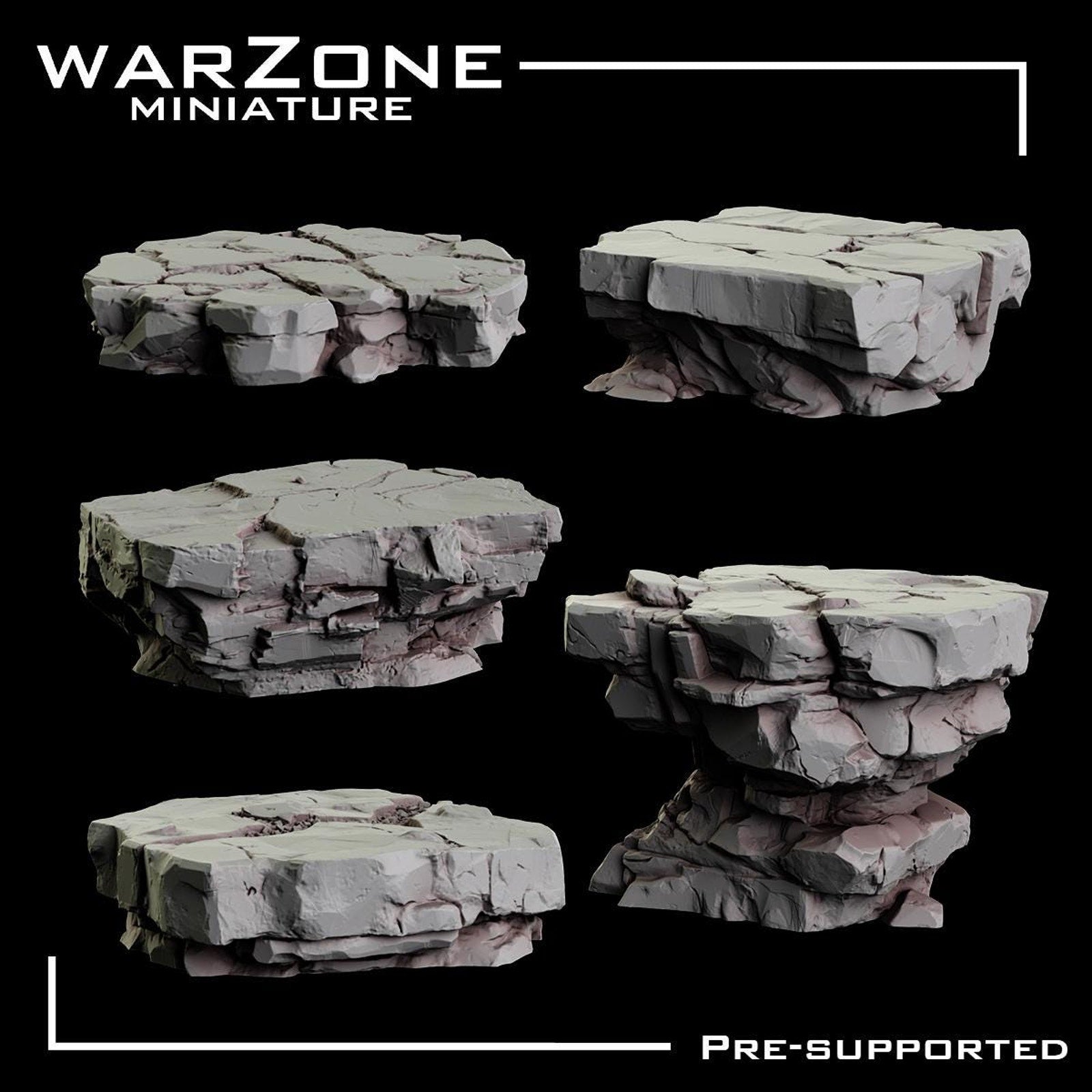 Rocks basing bits Vol. 05 (50 pieces)