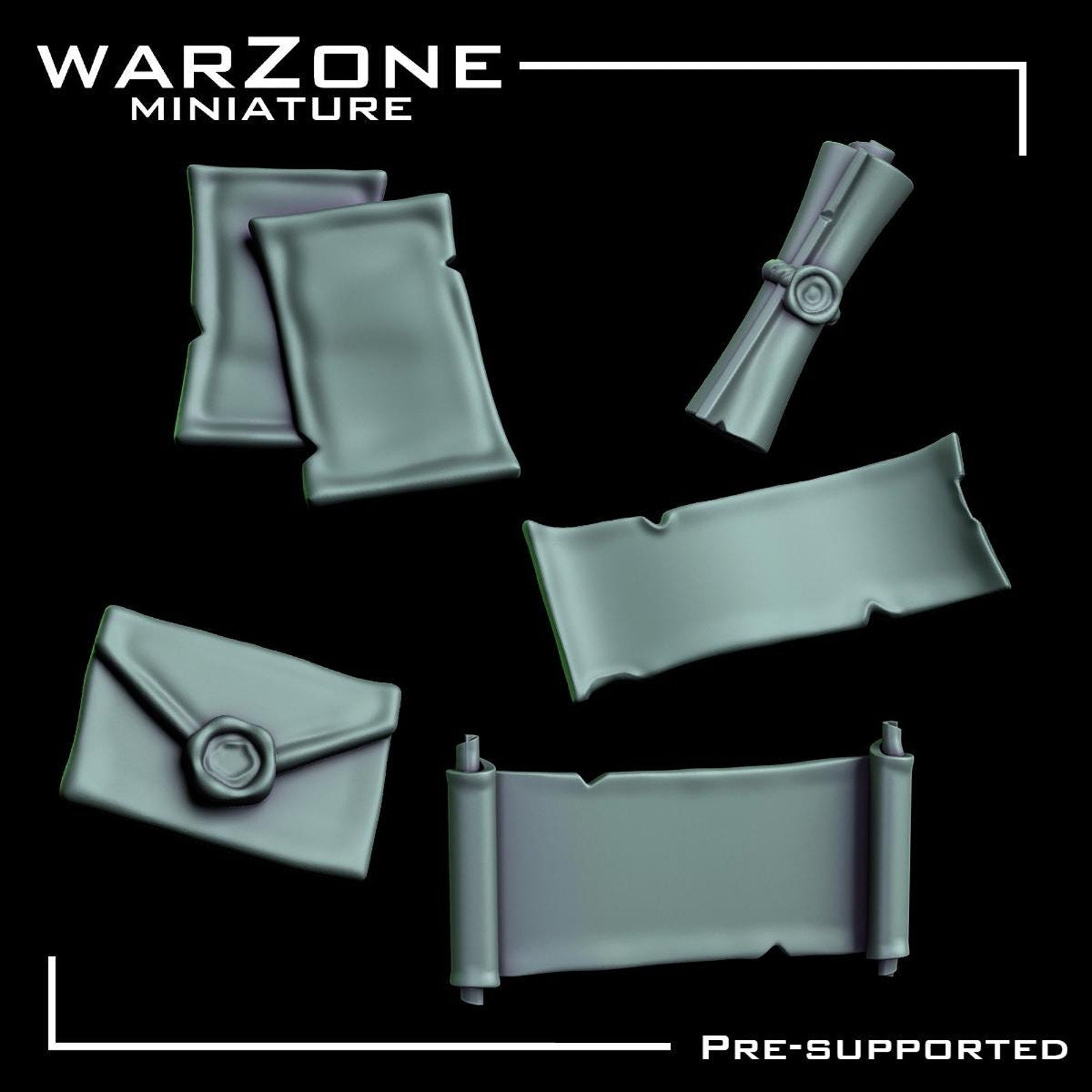 Purity Seals and scrolls - Basing Bits (50 pieces)
