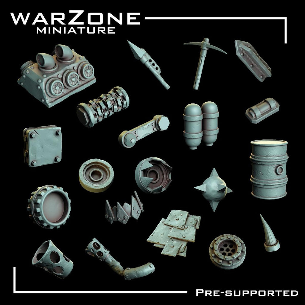 Scraplands Kitbash Vol. 2 (50 pieces)
