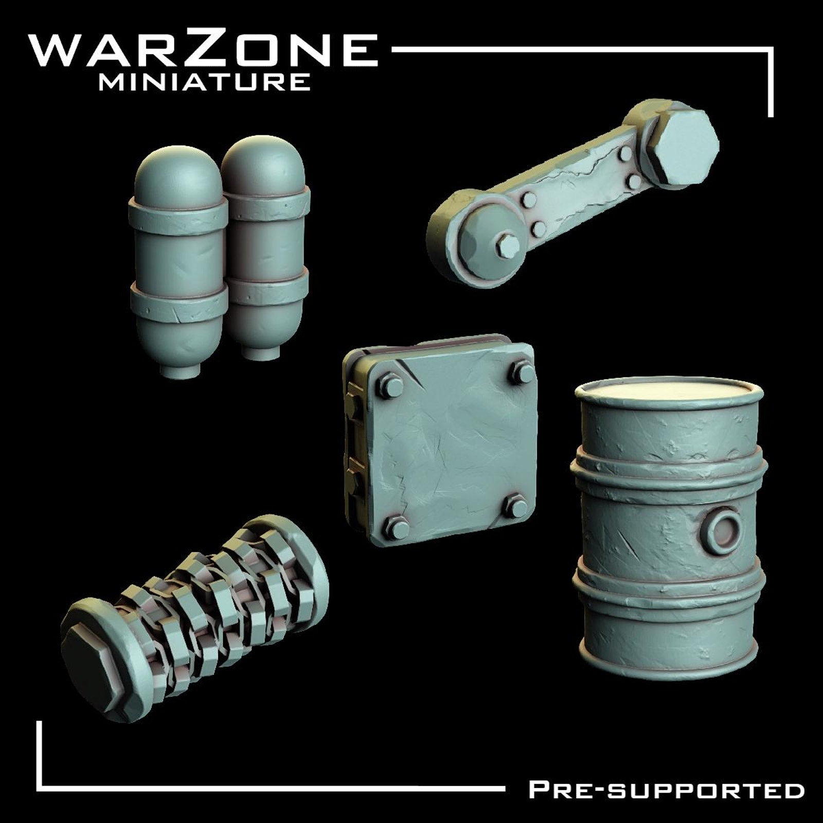 Scraplands Kitbash Vol. 2 (50 pieces)