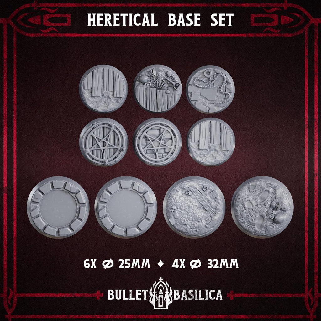 Heretical Bases (25mm - set of 20)