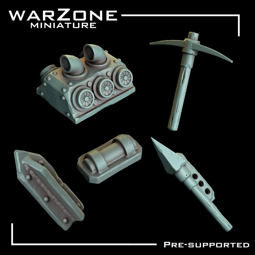 Scraplands Kitbash Vol. 2 (50 pieces)