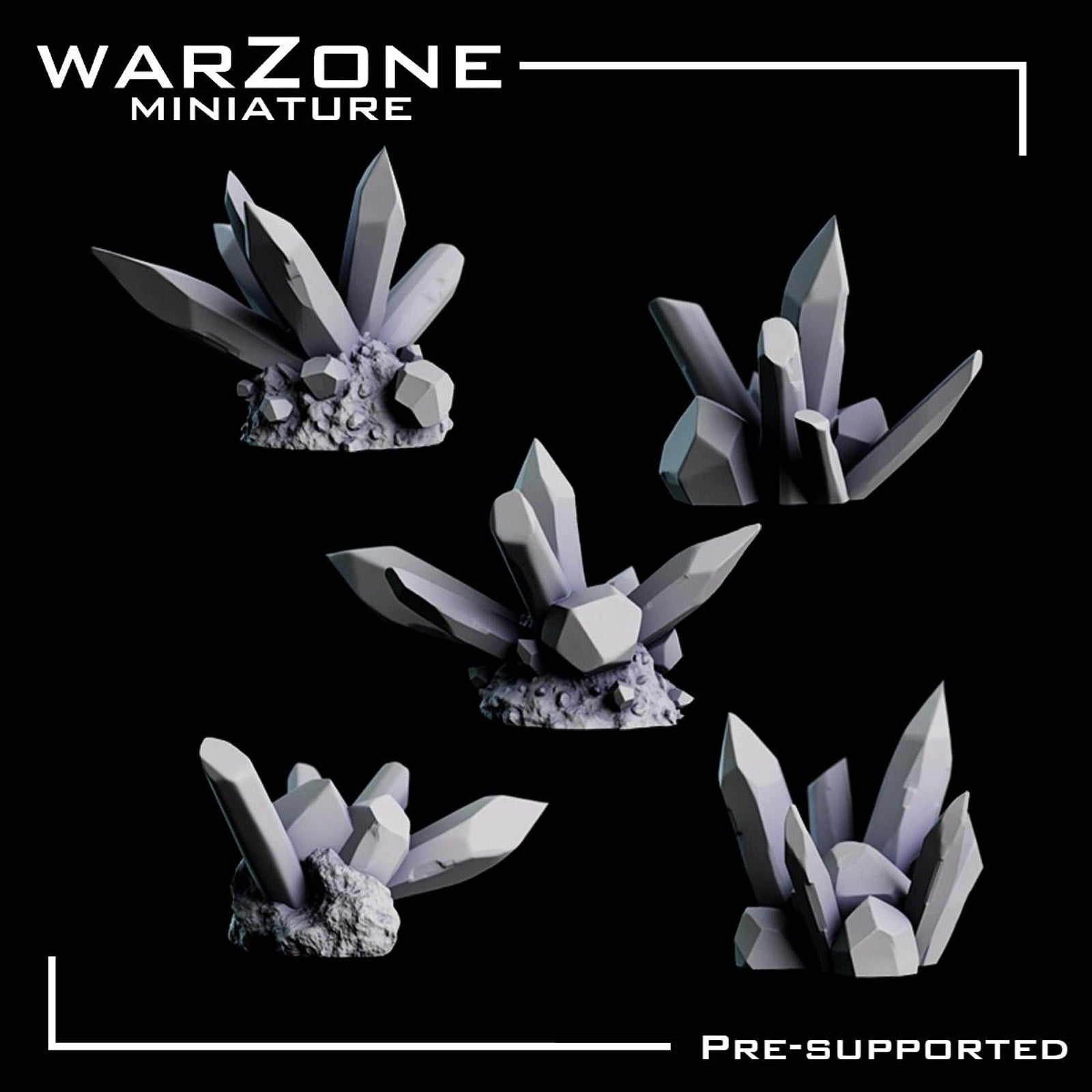 Crystals Basing Bits Vol. 03 (50 pieces)