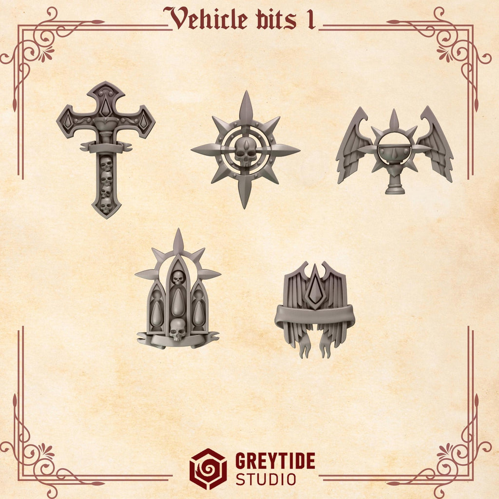 Vehicle Bits (set of 20)