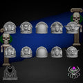 Shoulder Bits Set - Praetorians of Cobalt (set of 50)