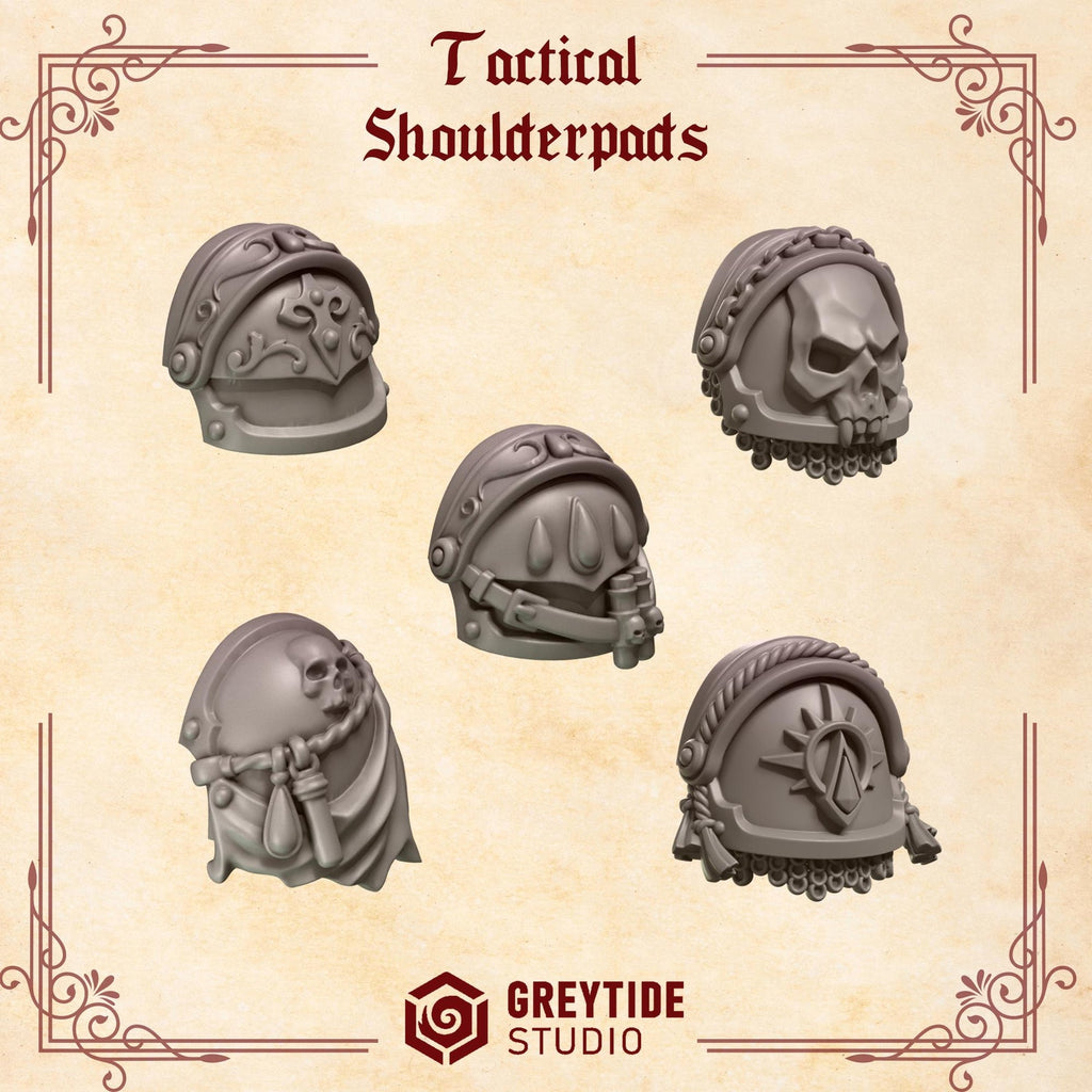 Shoulder Bits Set - Crimson Lords (set of 50)