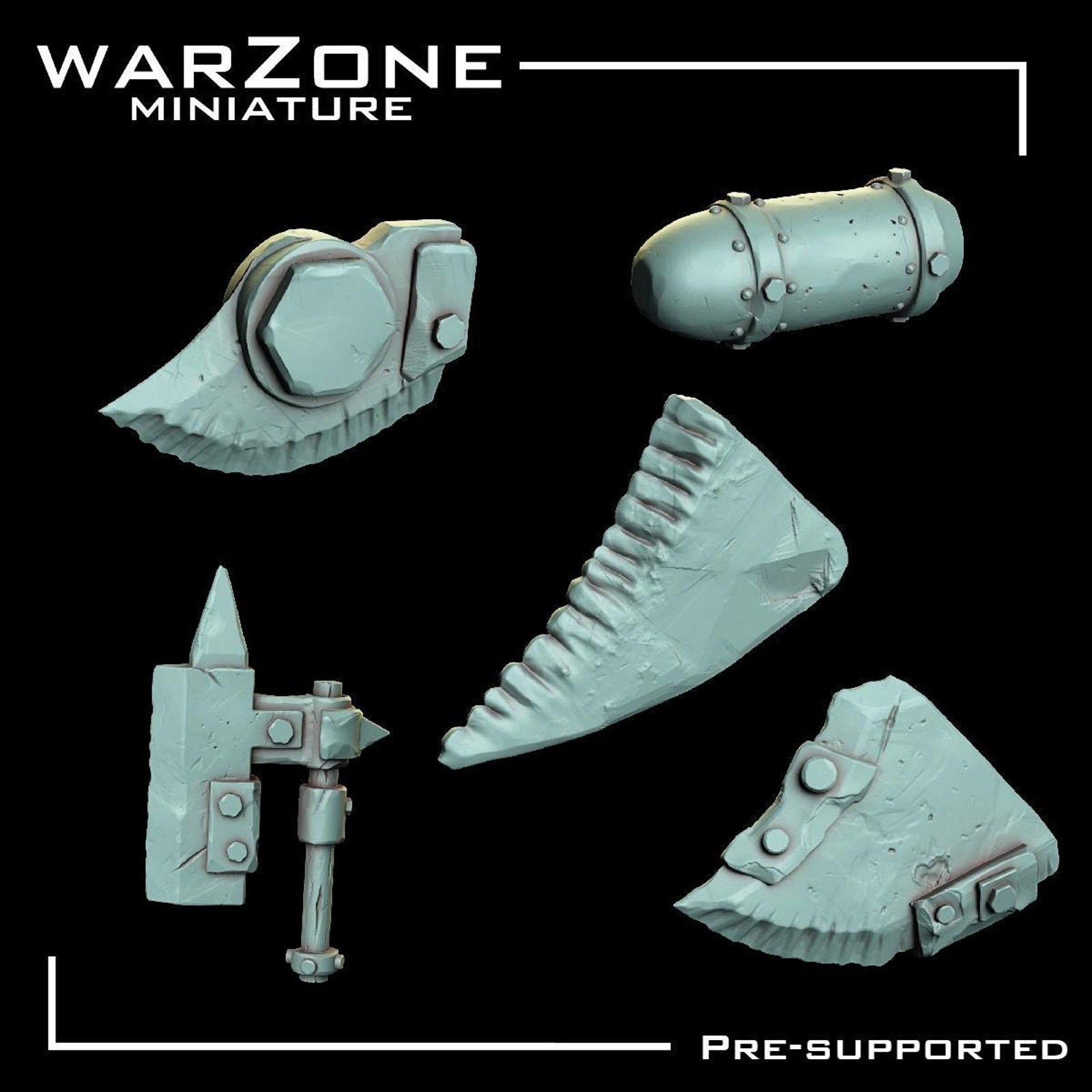 Scraplands Kitbash Vol. 5 (50 pieces)