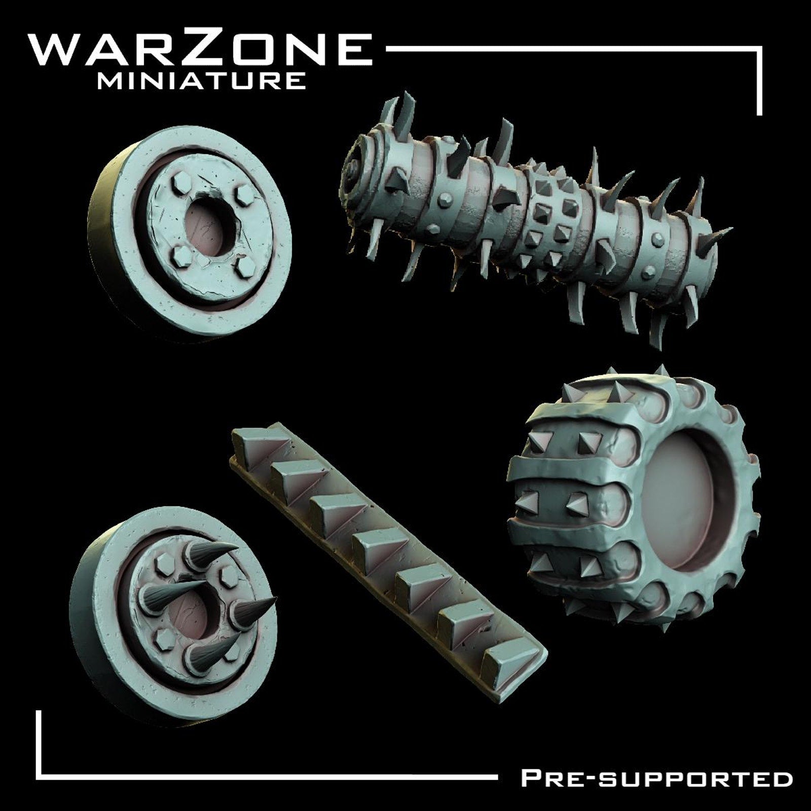 Scraplands Kitbash Vol. 1 (50 pieces)