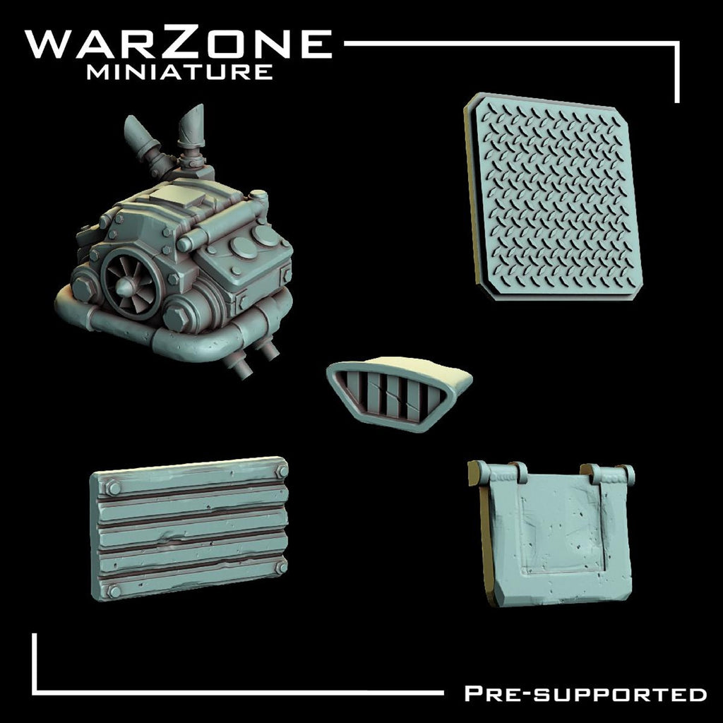 Scraplands Kitbash Vol. 4 (50 pieces)