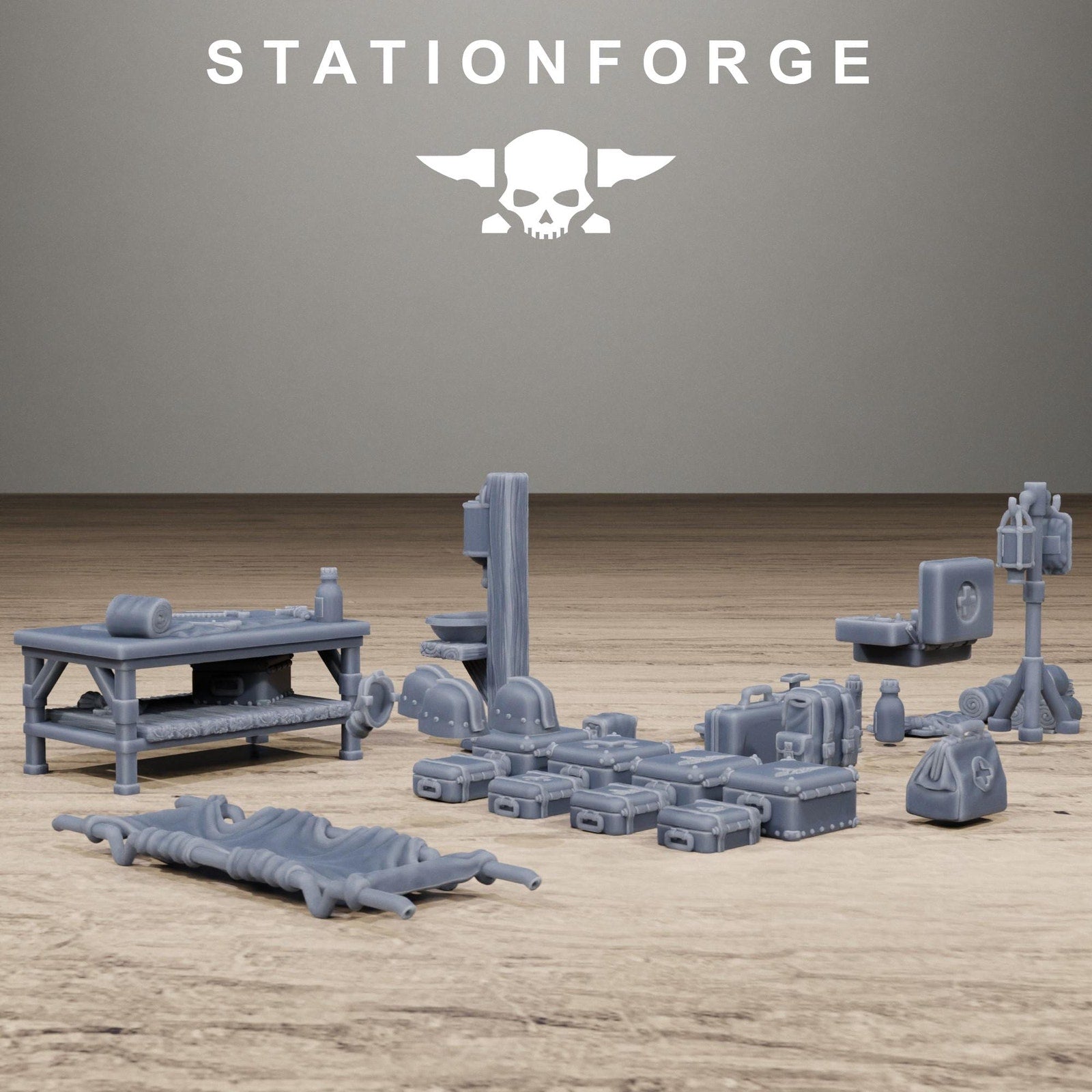 Grim Guard medical bits