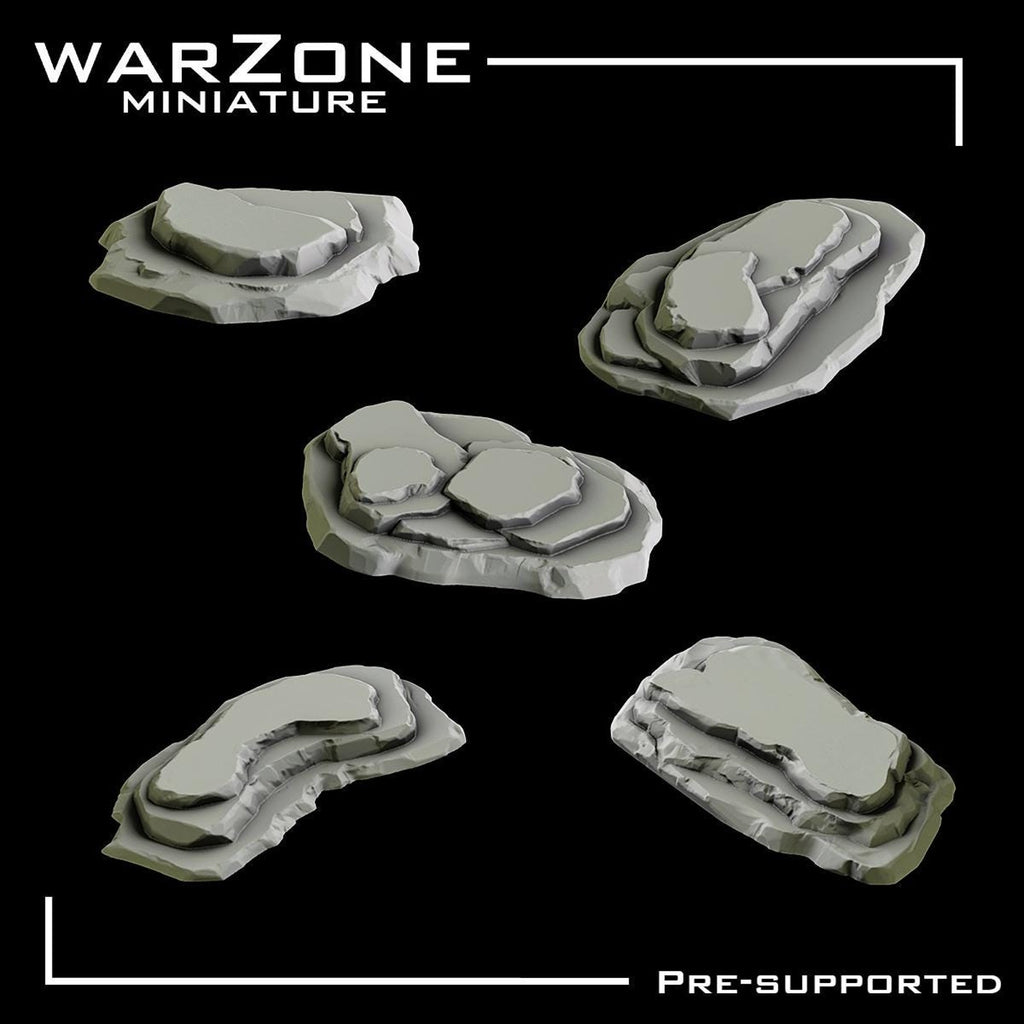 Rocks basing bits Vol. 06 (50 pieces)