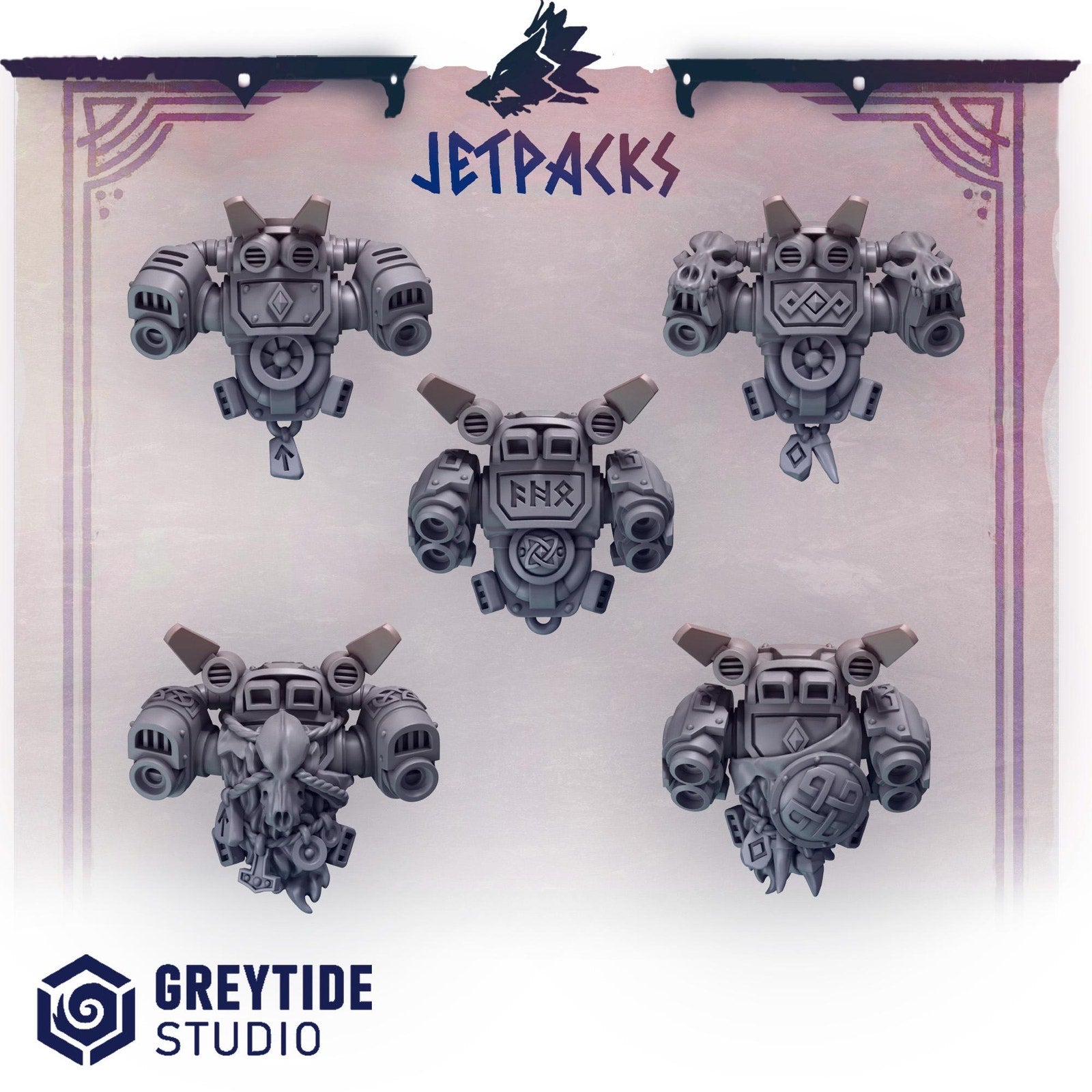 Backpacks Bits Set - Primal Hounds (set of 30)