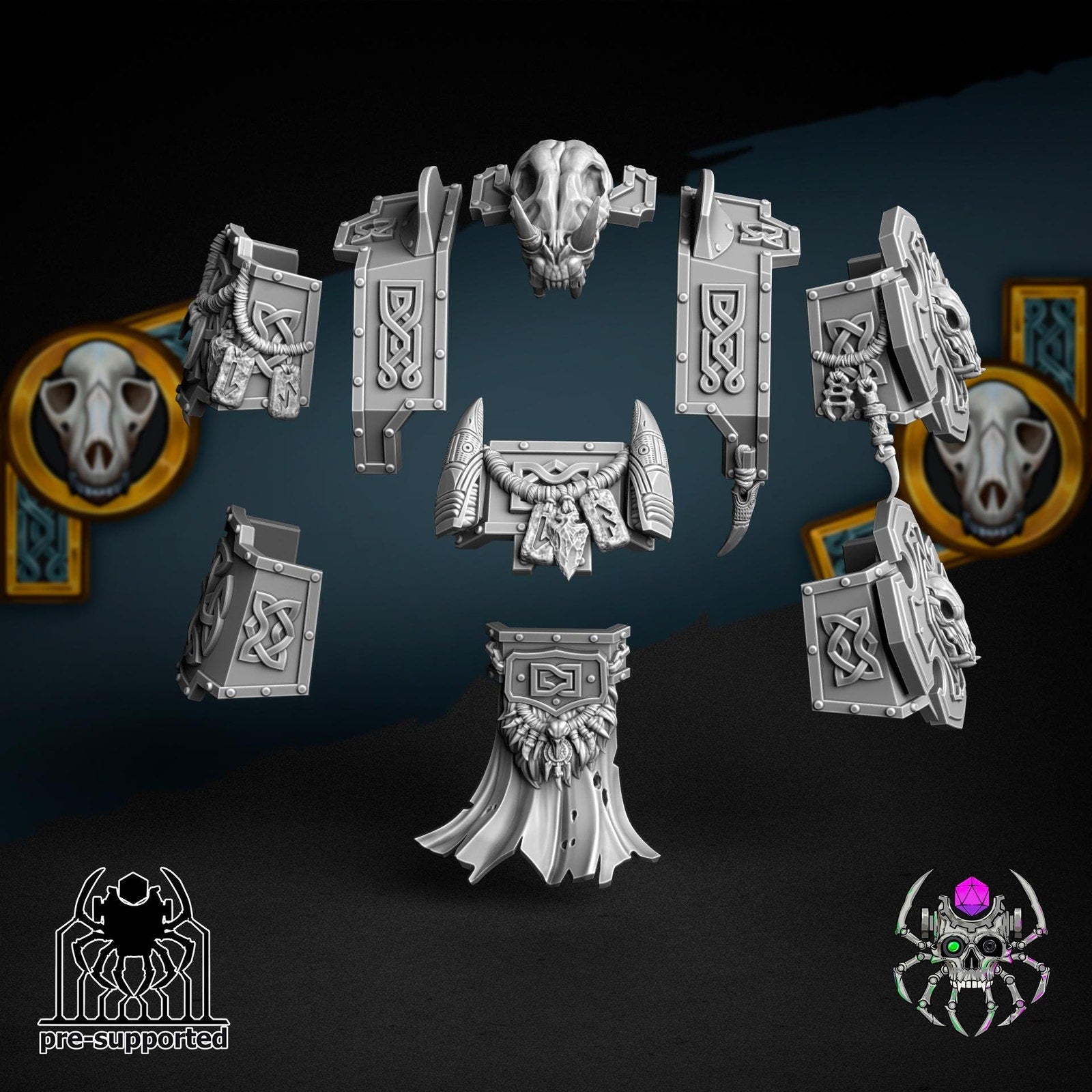 Decorative Panels Eternal Protector Sons of the Storm (not full model)