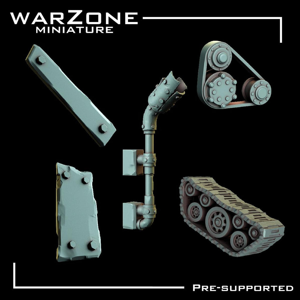 Scraplands Kitbash Vol. 4 (50 pieces)