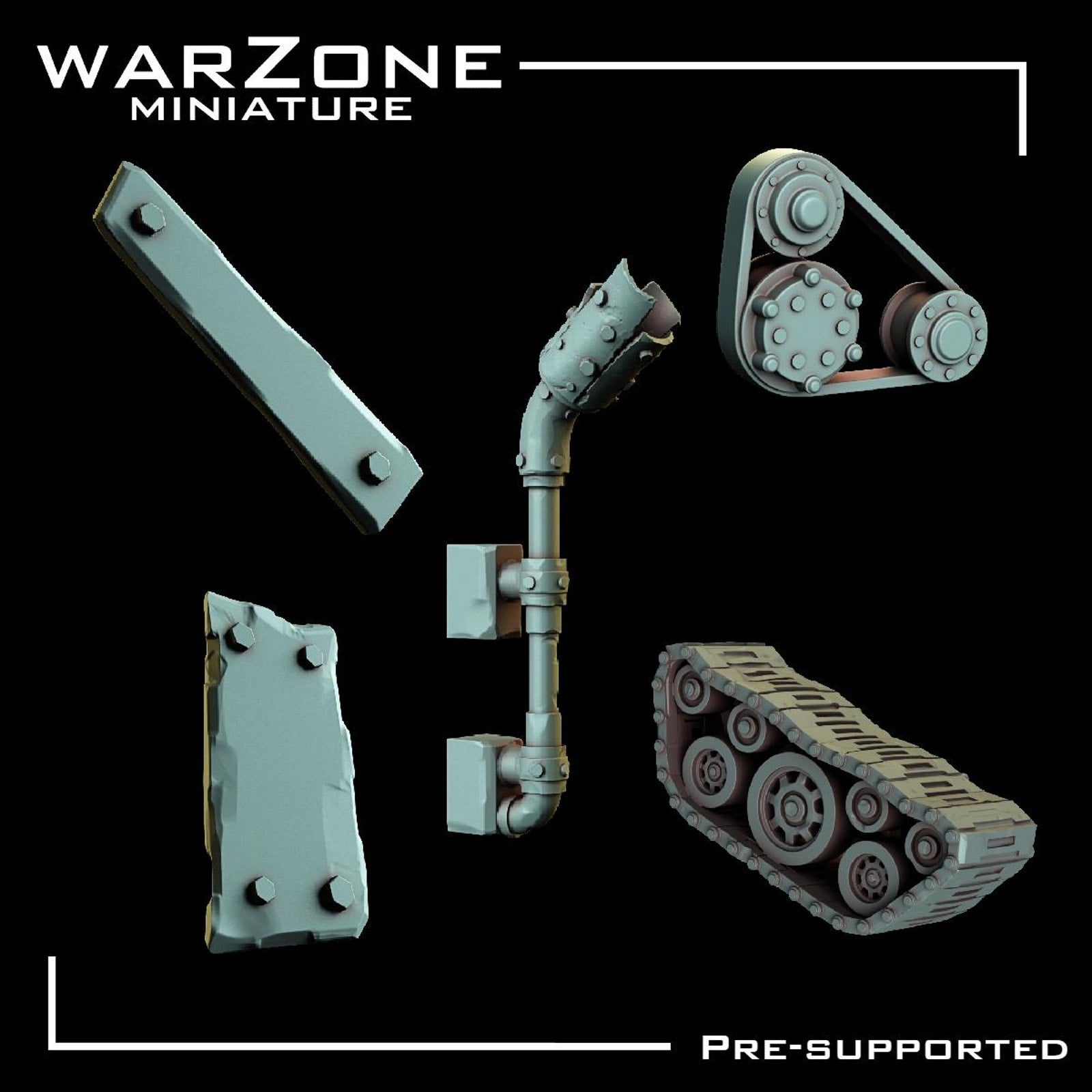 Scraplands Kitbash Vol. 4 (50 pieces)