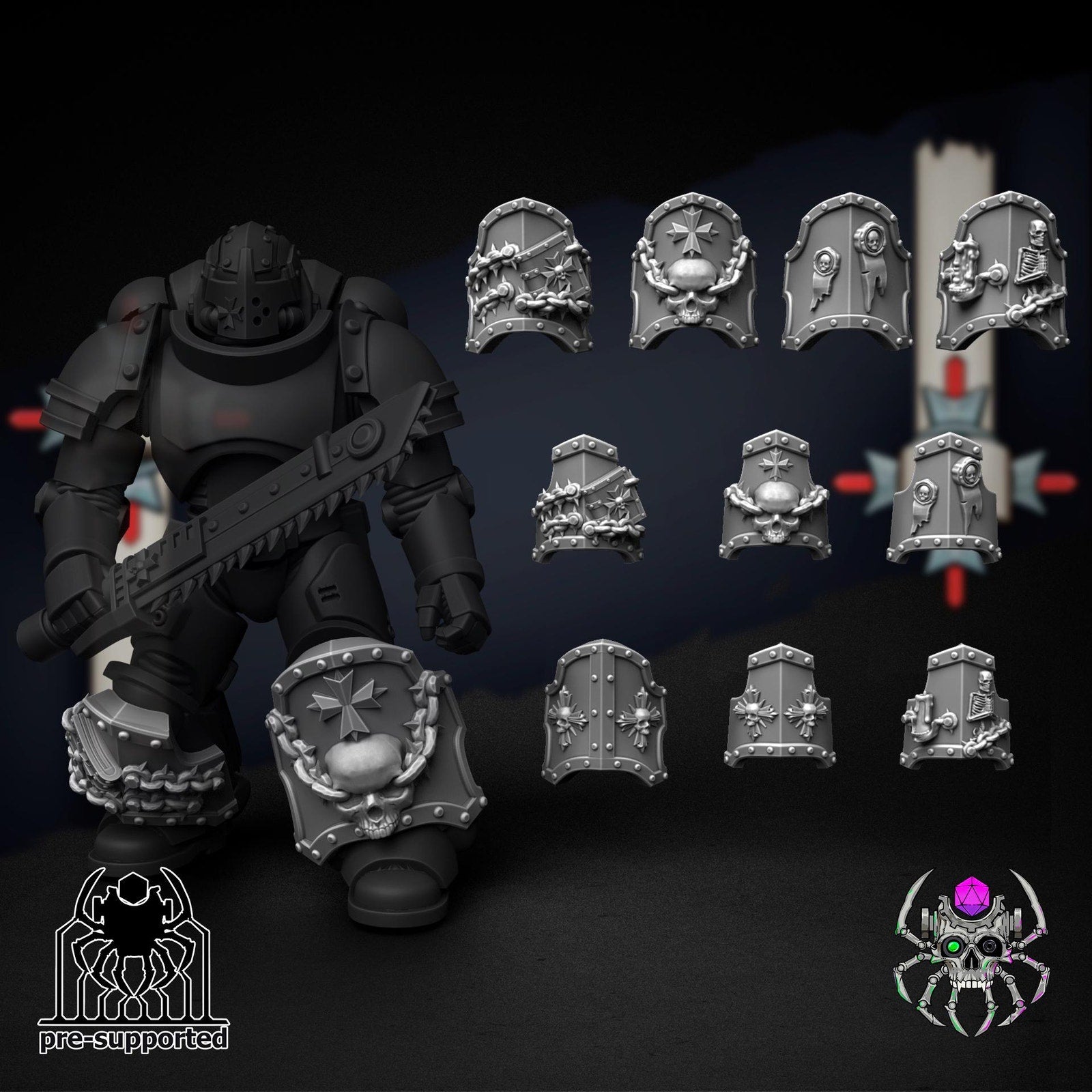 Eternal Order Grieves set (set of 50)