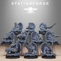 Tank Commanders - figures only, no hatches