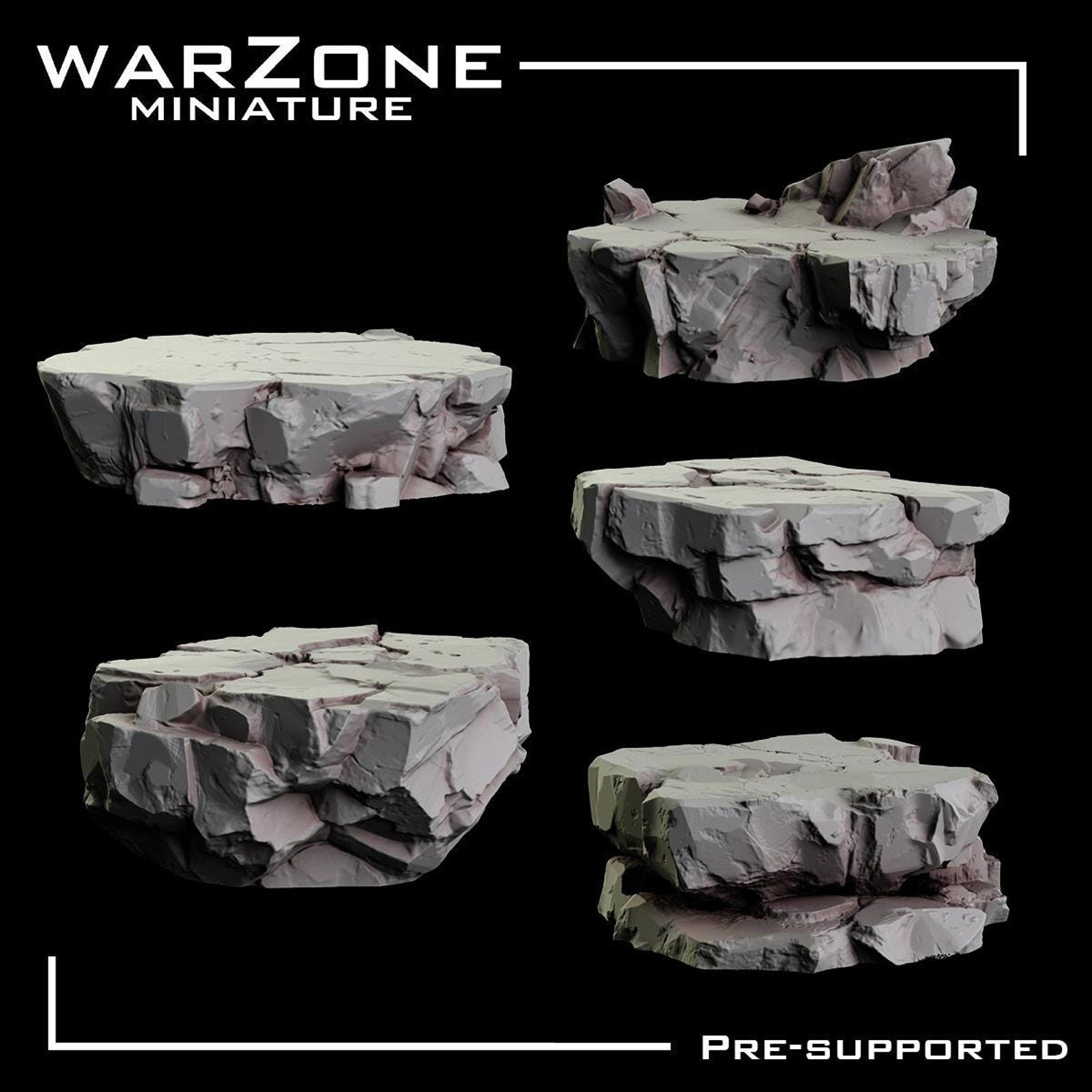 Rocks basing bits Vol. 05 (50 pieces)