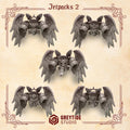 Backpacks Bits Set B - Crimson Lords (set of 10)