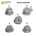 Shoulder Bits Set - Big Armor Cursed Company (set of 40)
