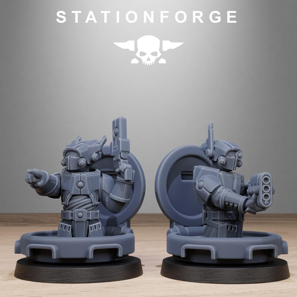 Tank Commanders - figures only, no hatches