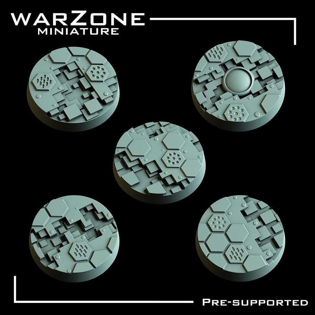 Tomb World Space Robot bases