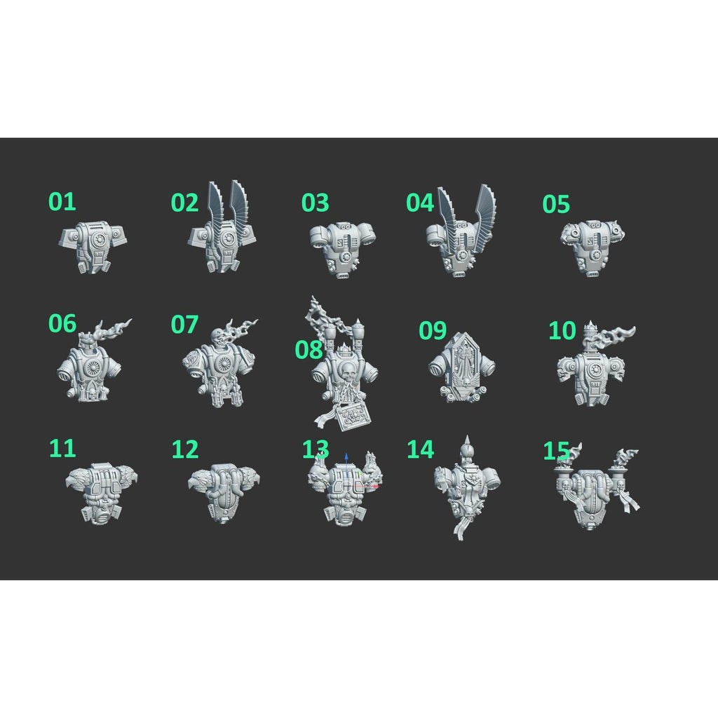 Backpacks Bits Set - Eternal Pilgrims (set of 30)