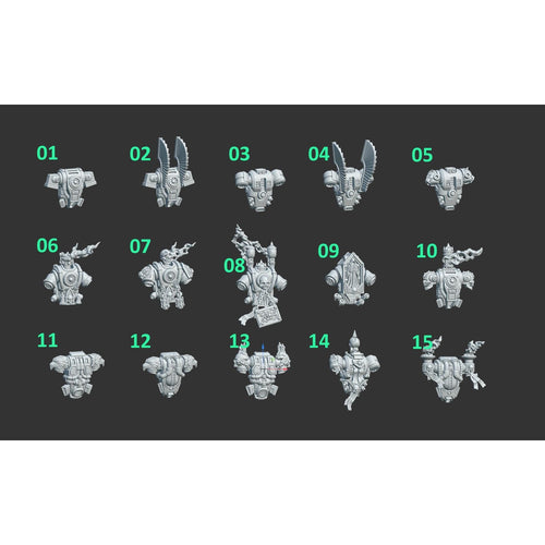 Backpacks Bits Set - Eternal Pilgrims (set of 30)