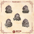 Shoulder Bits Set - Crimson Lords (set of 50)